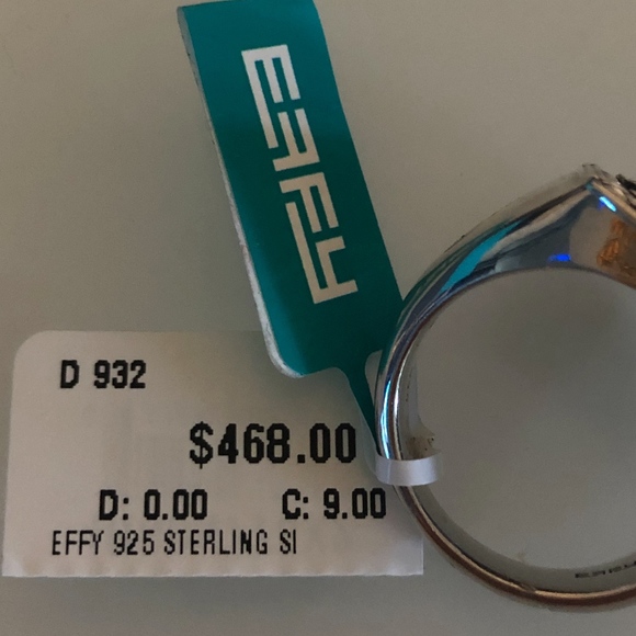 EFFY STERLING SILVER MENS DRAGON RING SIZE 10 - Picture 3 of 5